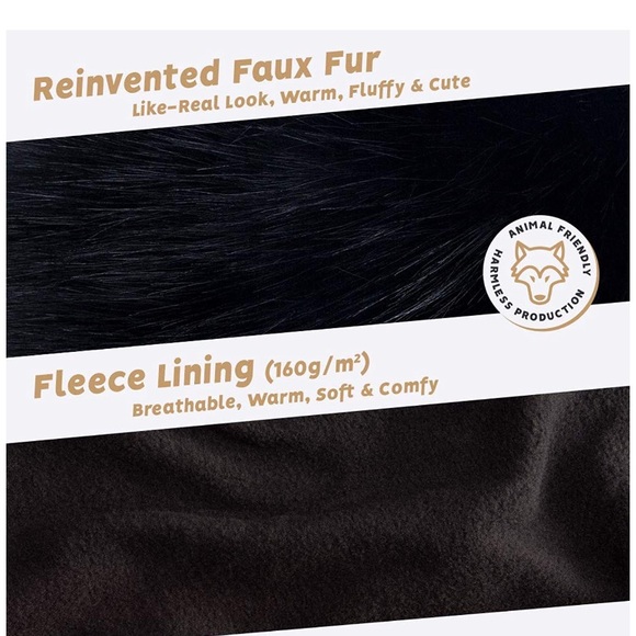 πRussian Faux Fur Hat-Like Real Fur Cossack Style - Picture 5 of 6